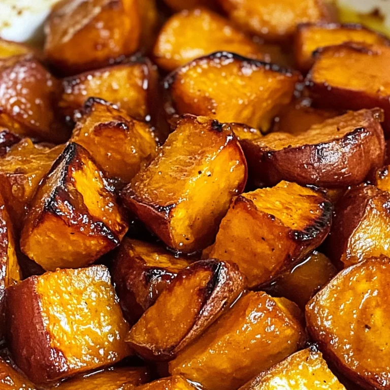 Honey Roasted Sweet Potatoes