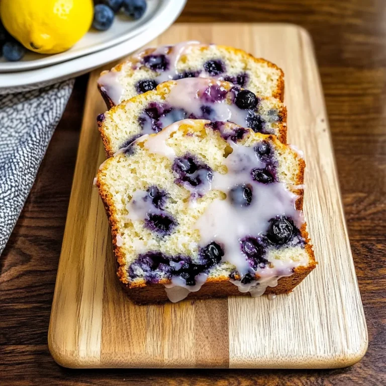 Lemon Blueberry Bread