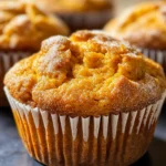 Spice Cake Pumpkin Muffins
