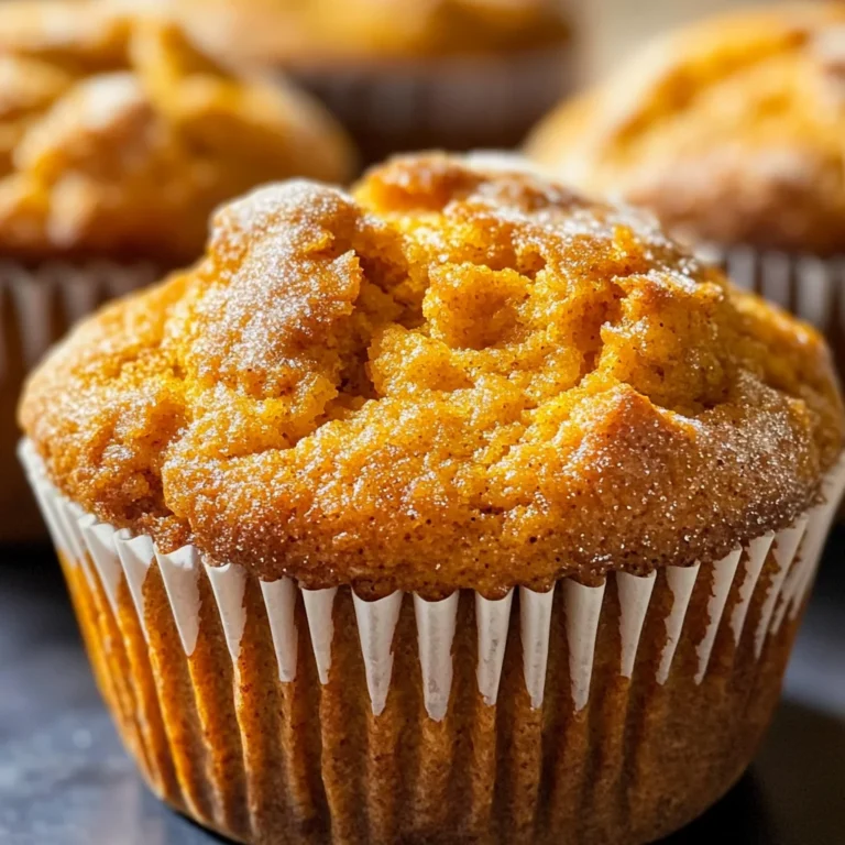 Spice Cake Pumpkin Muffins
