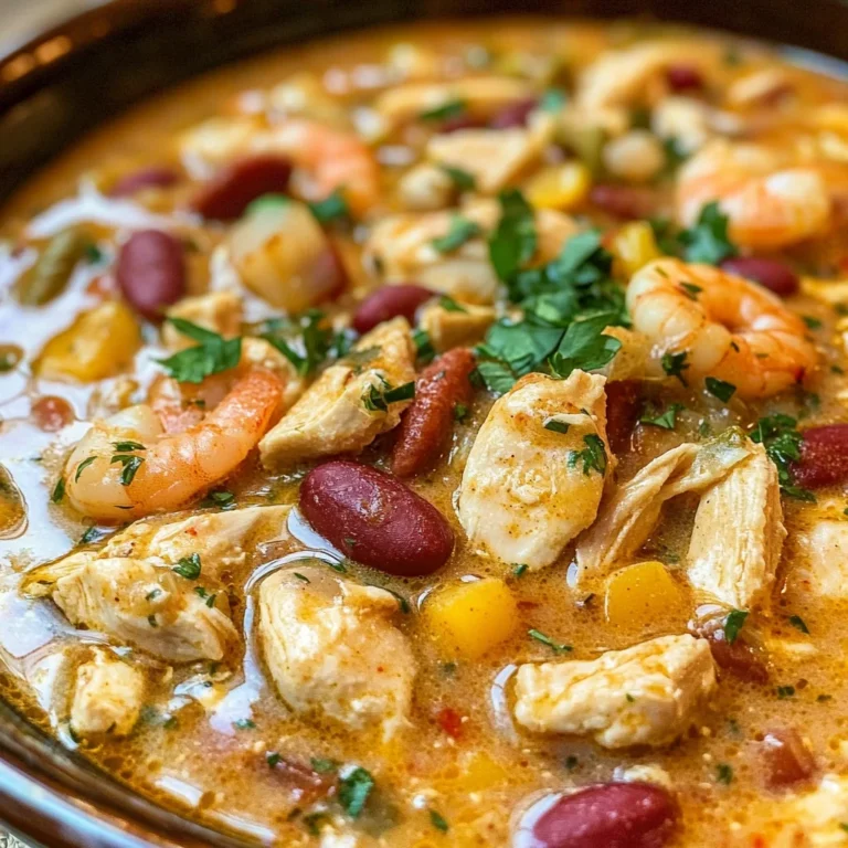 Cajun White Chicken Chili