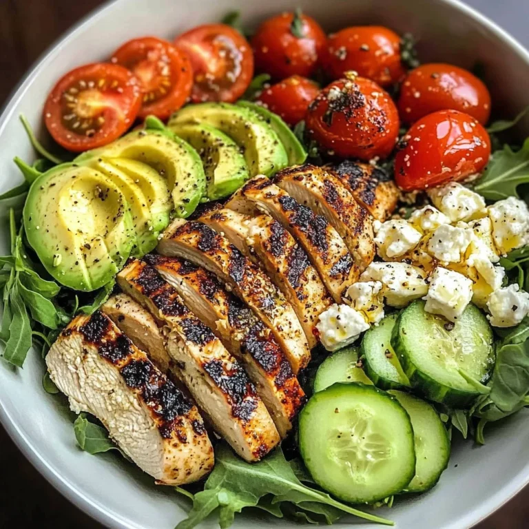 Grilled Chicken & Avocado Power Salad