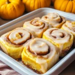 Homemade Pumpkin Chai Cinnamon Rolls