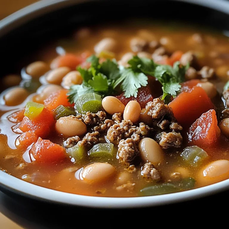 Pinto Beans Green Chile And Beef Soup
