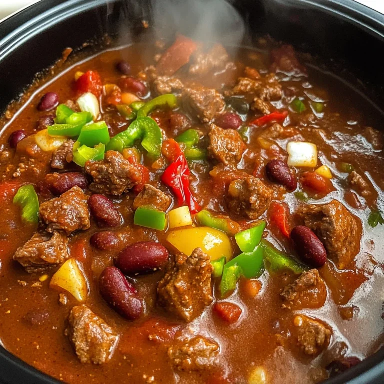 Slow Cooker Chili Con Carne