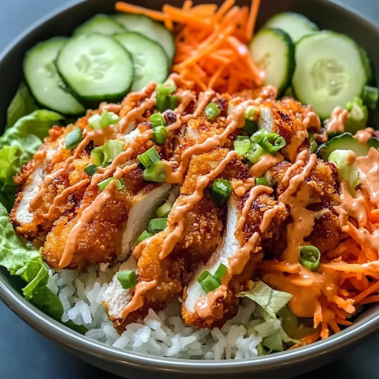 Bang Bang Chicken Rice Bowl