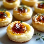 Cheesy Thumbprint Appetizers with Hot Pepper Jelly
