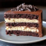 Chocolate Mousse Layer Cake