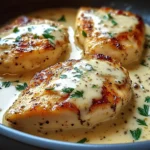 Creamy Baked Chicken with Parmesan and Garlic