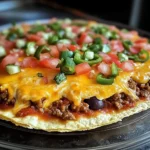 Homemade Mexican Pizza