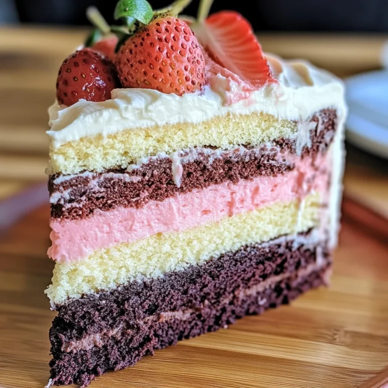 Neapolitan Cake