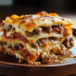 Parmesan Garlic Turkey Bacon Cheeseburger Lasagna Recipe