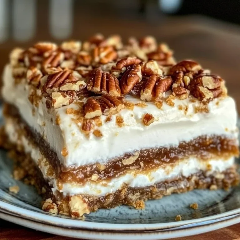 Pecan Pie Lasagna – A No-Bake Dream Dessert