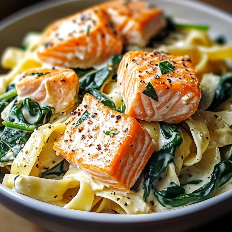 Salmon Spinach Pasta Dish: A Delicious and Nutritious Recipe to Try Today
