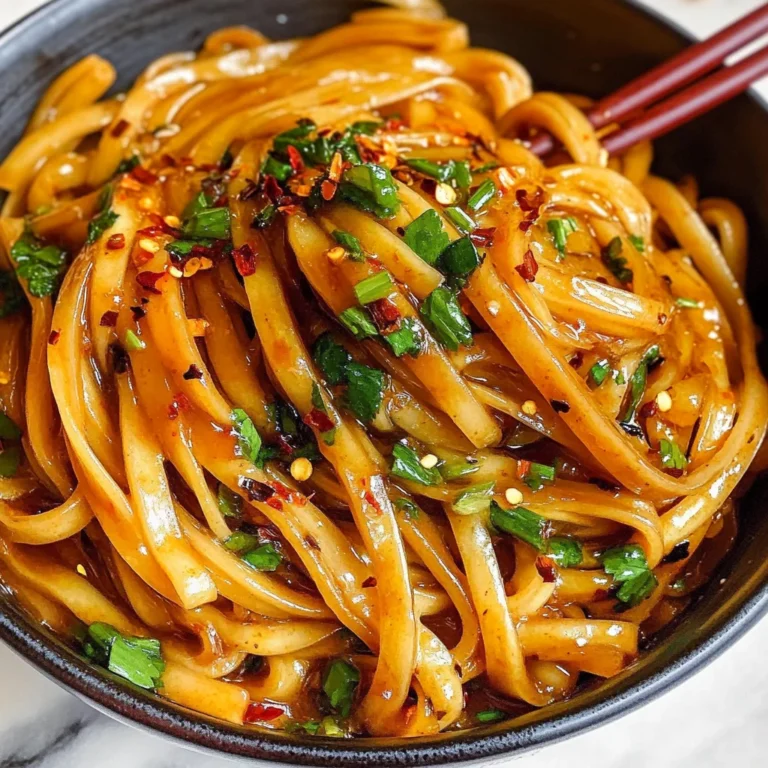 Shallot Chili Oil Noodles