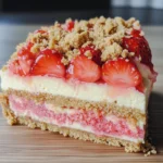 Strawberry Crunch Cheesecake