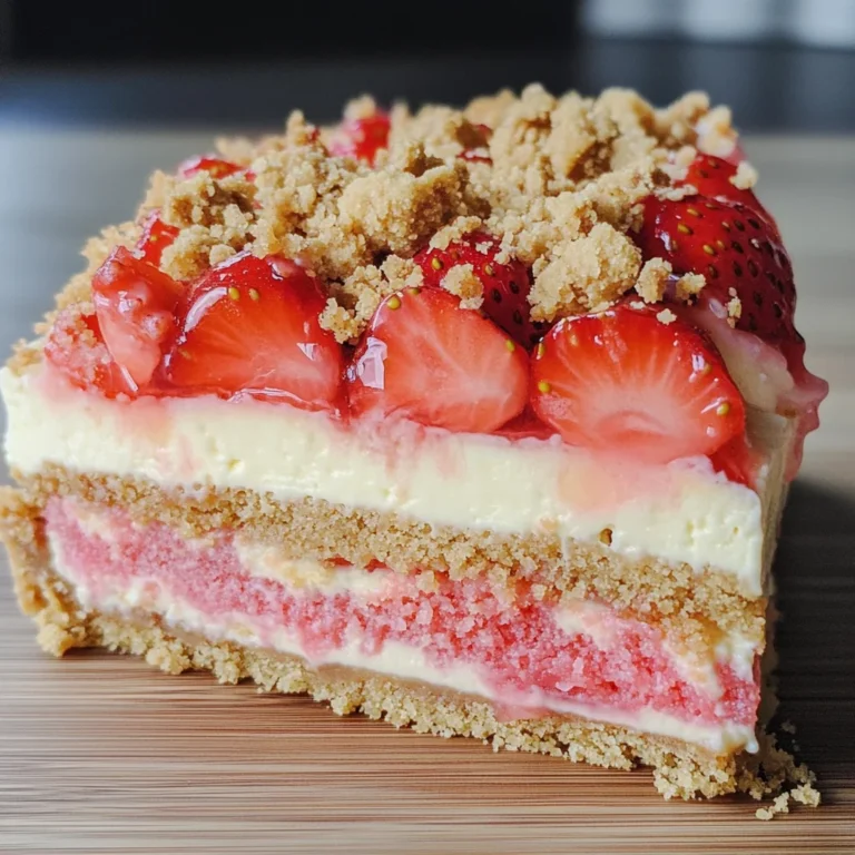 Strawberry Crunch Cheesecake