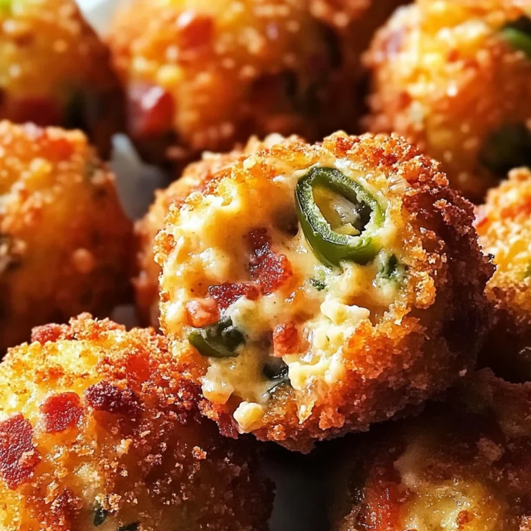 Turkey Bacon Jalapeño Popper Cheese Balls